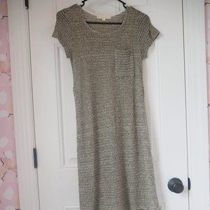 Knit, Long Top with Side Pocket